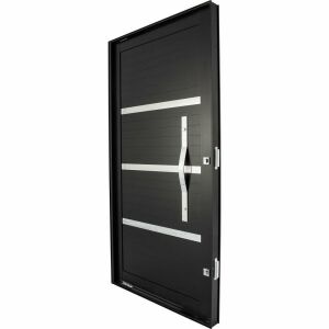 Imagem do produto PORTA LAMBRI COM FRISO COM PUXADOR OVAL GRANDE 80CM - PIVOTANTE